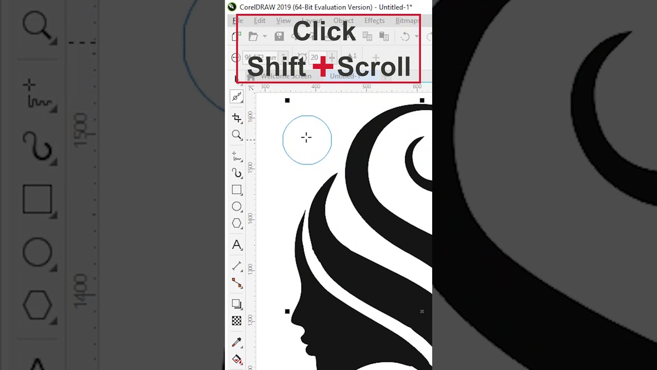 How to use Smooth Tool in CorelDraw  