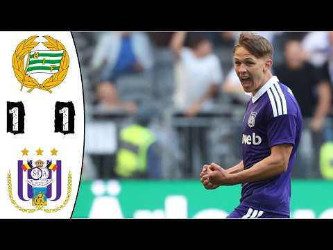 Hammarby IF - RSC Anderlecht 1-1 Highlights | UEFA Europa League 2026/2027