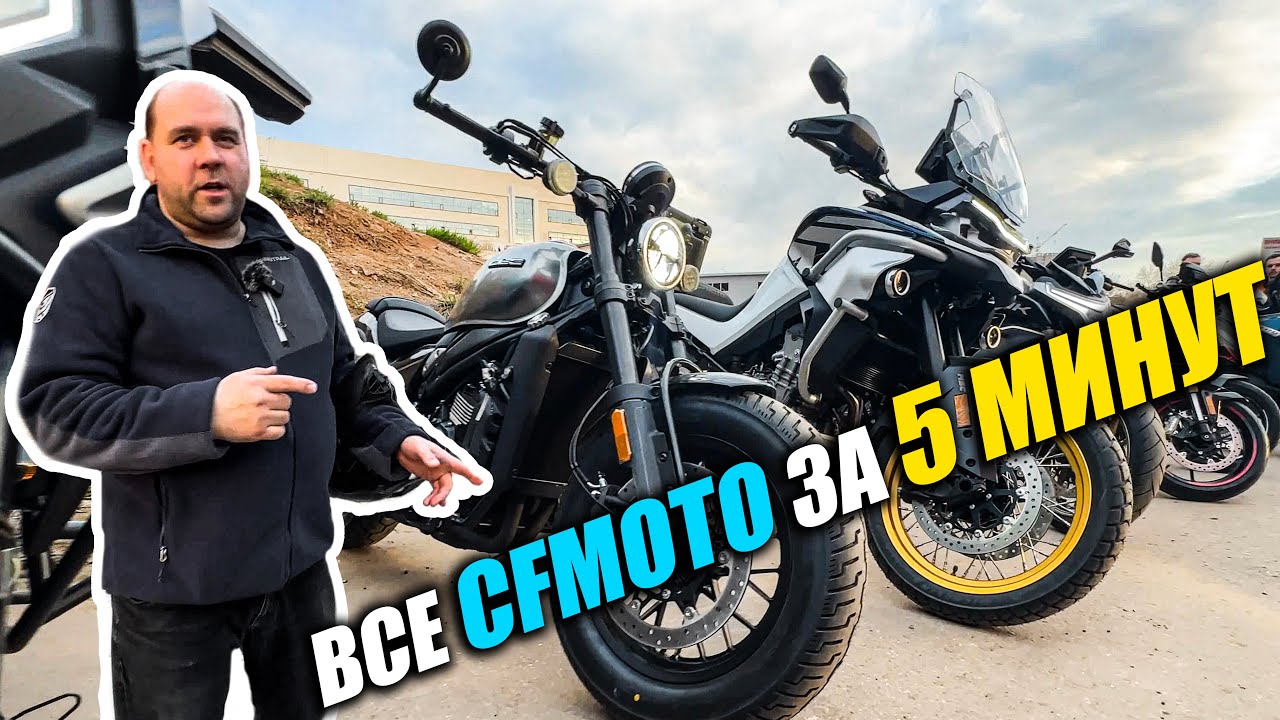 ОБЗОР мотоциклов CFMOTO 2025 от ЭКСПЕРТА! Какой выберешь для себя?