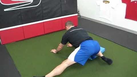 EricCressey.com: Split-Stance Kneeling Adductor Mobs.wmv