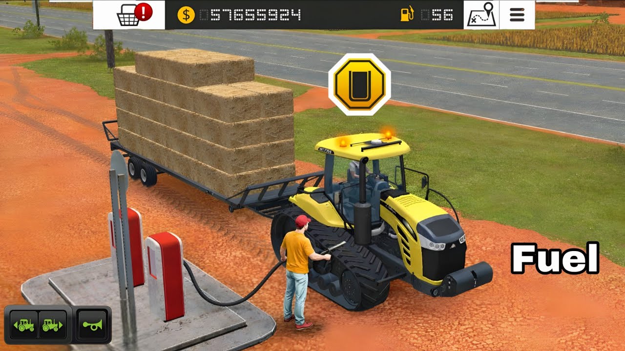 Fs 18 Use Petrol Pump Gameplay ! Farming Simulator 18 Gameplay ! Timelapse 