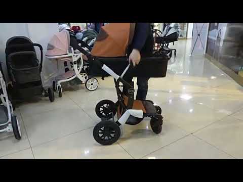 Коляска трансформер aimile 608 из экокожи обзор от 04012019