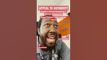 CHRISTIAN V. CHRISTIAN | APPEAL to AUTHORITY | 15 Common Fallacies | APOLOGETICS for BEGINNERS