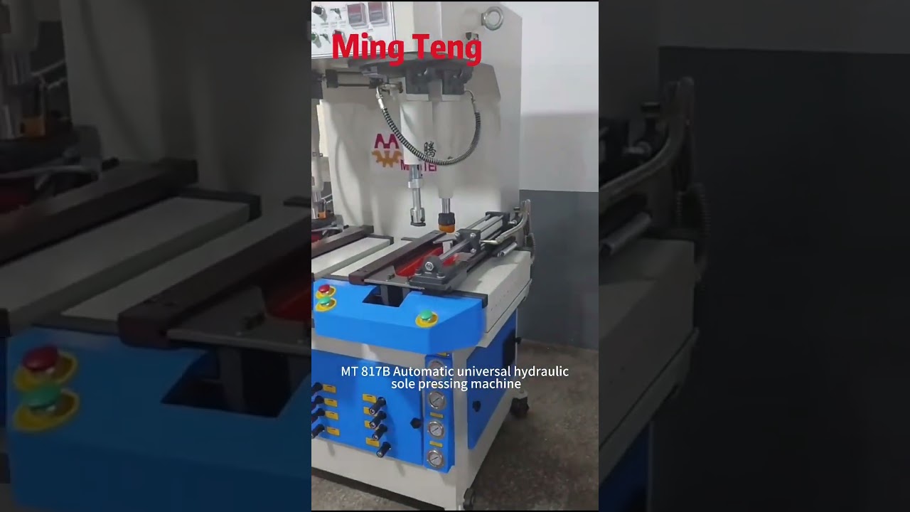 Automatic hydraulic sole pressing machine. If it were you, would you choose it? 
