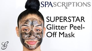 Spascriptions: SUPERSTAR Glitter PeelOff Mask