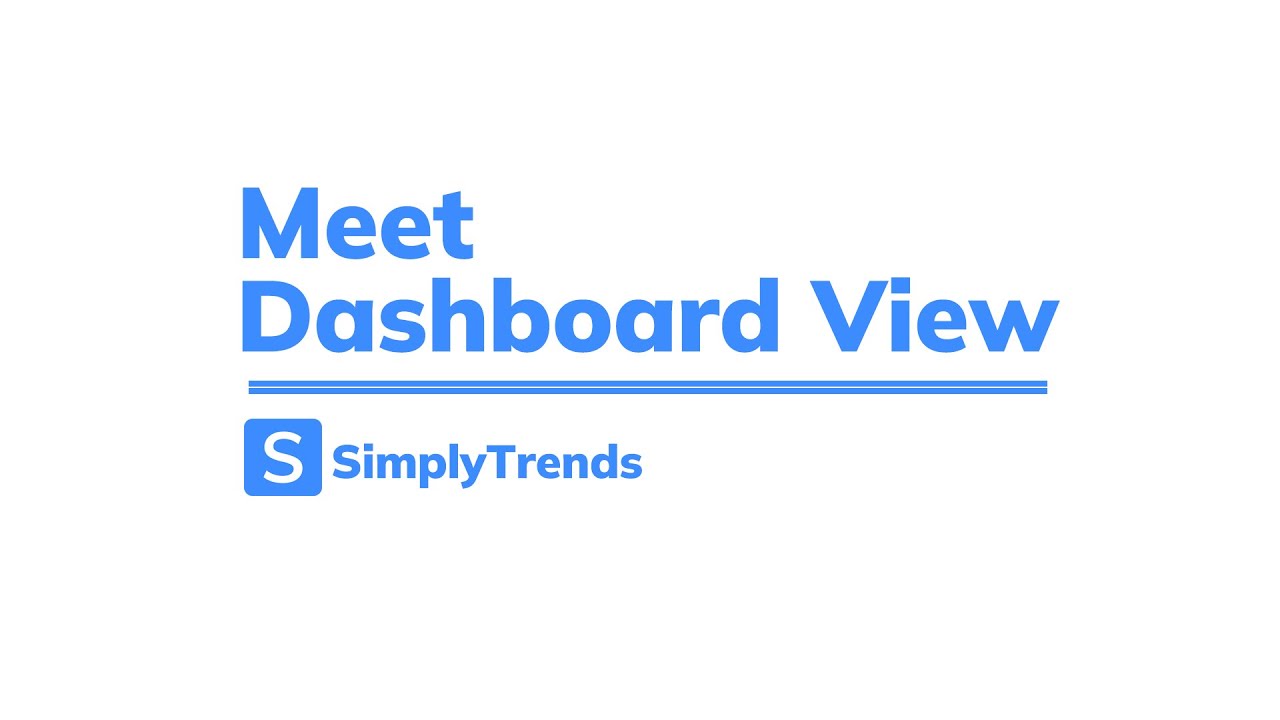 Dashboard View: View Competitors Activity in One Place