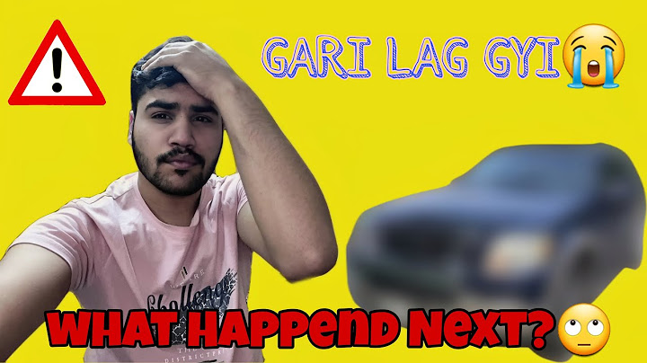 LARKI NAY GARI THOOK DI😳