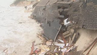 Nicole leaves destruction after making landfall in Florida as hurricane