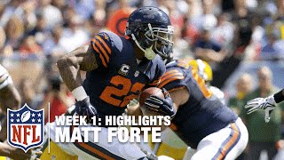Matt Forte Highlights Week 1 Packers Vs. Bears Nfl