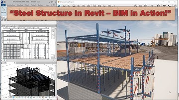 Steel Structure Modeling in Revit | BIM Workflow with Shear Walls & Composite Floors