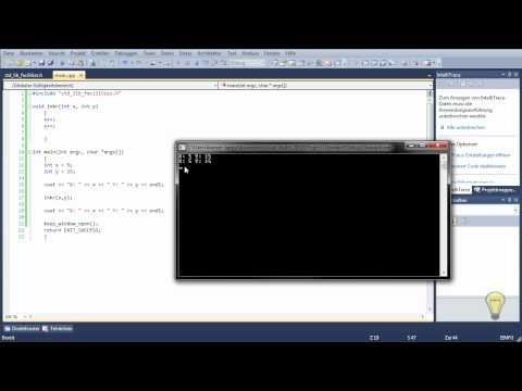 Call by Value und Reference - (C++ 1-056)