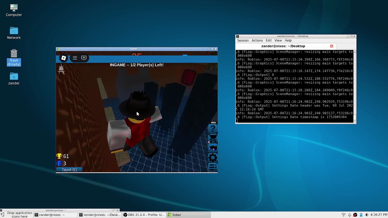 Watch me play flood escape classic on a 2010 computer...