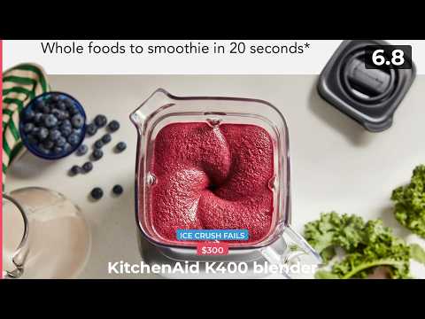 KitchenAid K400 Blender: $300 for a Motor That Can't Crush Ice?