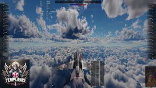 War Thunder air rb missile warning cheat from cheaters perspective (Active Account)