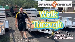 Sport Haven trailer an up close look and walk around.  Things you should know before you buy!!!