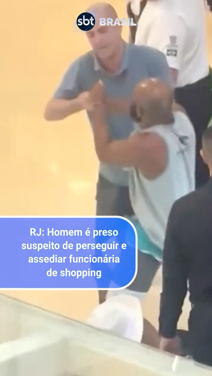 Homem suspeito de perseguir e assediar funcionária de shopping é preso