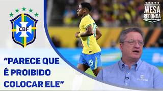 "Não é possível todos sejam BURROS e só a CBF não percebe que o Endrick tem que jogar", Alex Müller