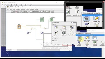 LabView - การใช้ Case Structure เบื้องต้น