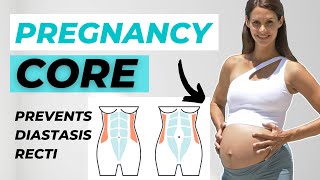 CORE WORKOUT during PREGNANCY to prevent Ab Separation / Diastasis Recti
