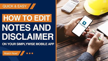 How to Edit Notes & Disclaimer Fields in Your Cost Estimator App