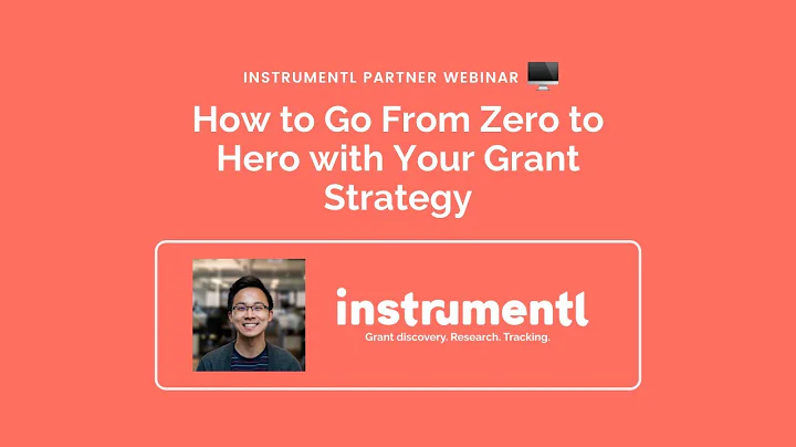 How to Go From Zero to Hero with Your Grant Strategy (1-Hour Edition) | Instrumentl Grants Workshop