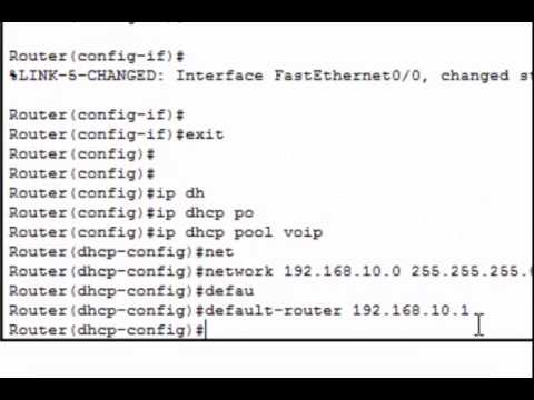 How to Configure VOIP in Packet Tracer step by step