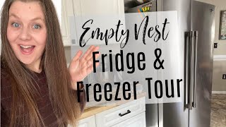 Empty Nest Fridge Freezer Tour- Catching Up with The Bealles