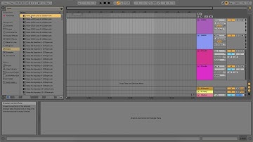 Ableton- Using browser clips -EEB4 Music technology