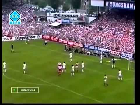 Denmark x USSR   Qualifying for the World Cup 1986
