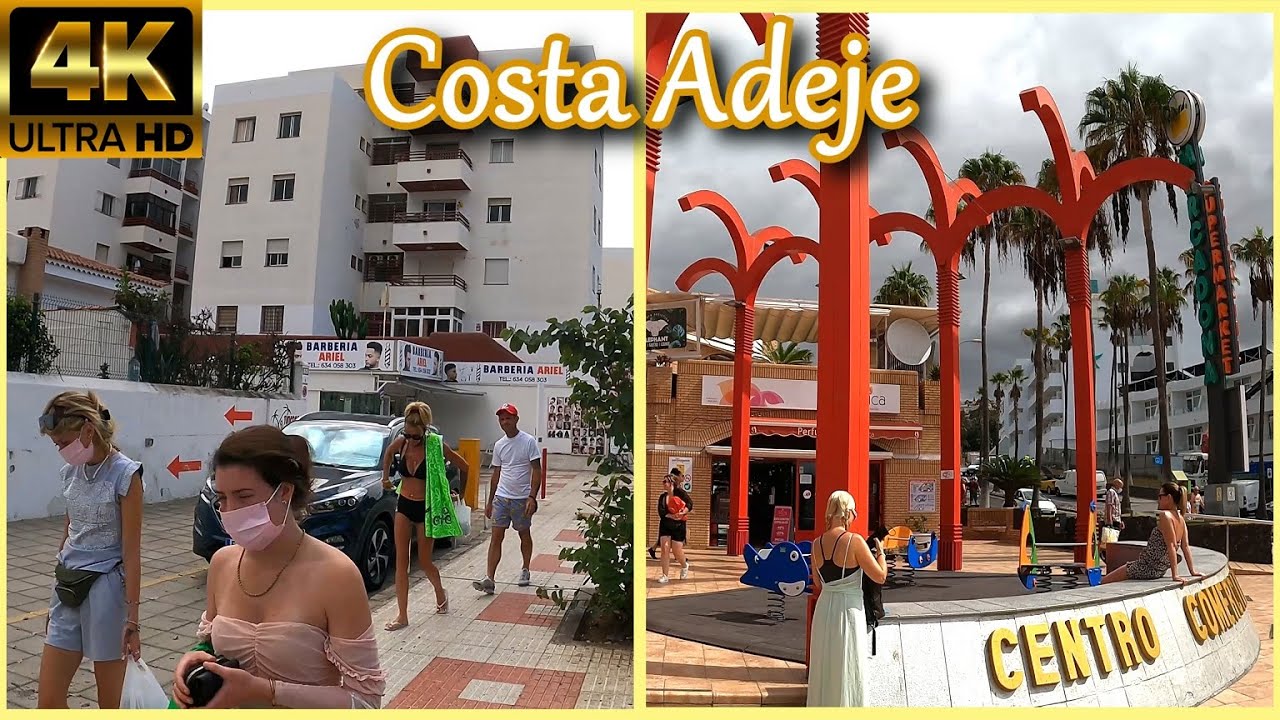 TENERIFE | From Laguna Park II to San Eugenio 👀 [Costa Adeje] 🧿 23 Oct 2021 | Walking Tour [4K]