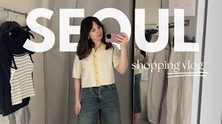 : SEOUL. SHOPPING VLOG: zara, cos, massimo dutti, zara home, h&m