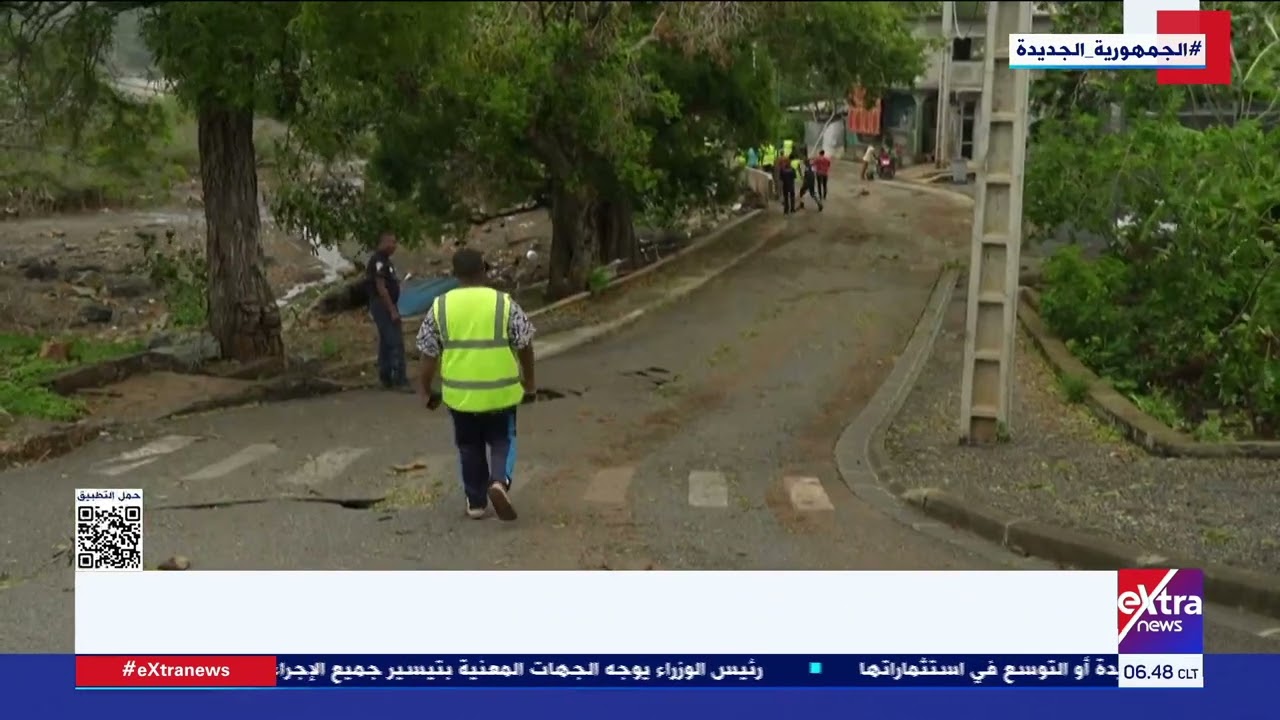 العاصفة المدارية ديكيليدي تضرب موزمبيق