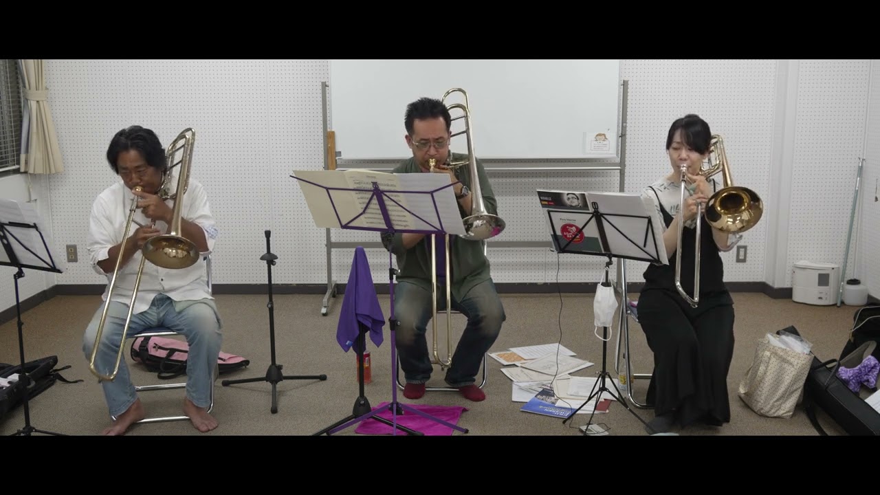 Fire Horse for Trombone Trio /Steven Verhelst