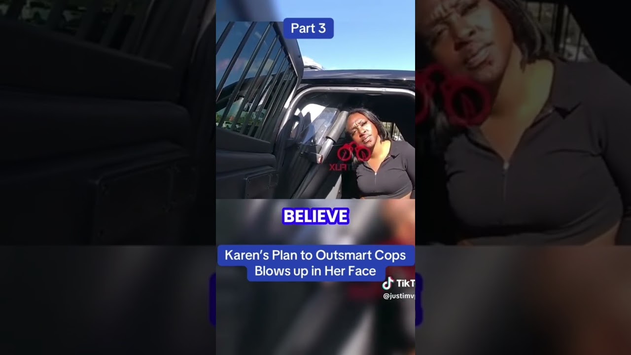 this flipped the script on this and arrested her for fleeing a office 