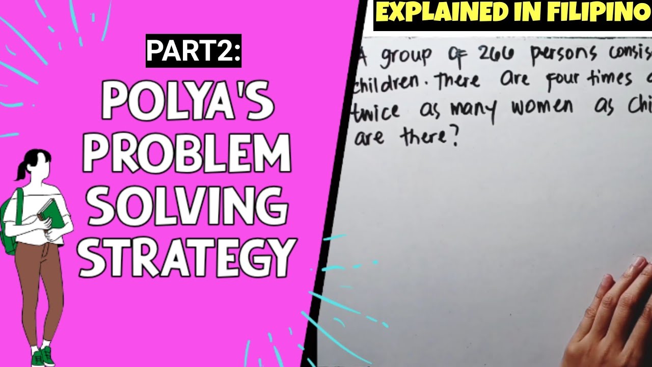 POLYA S PROBLEM SOLVING STRATEGY PART 2 YouTube