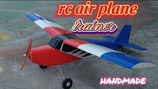 how to make a rc trainer airplane....@albihobby1653