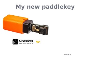 My new paddlekey from N6ARA Electronics