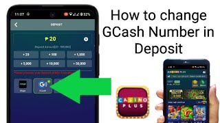 how to change gcash number in casino plus deposit screenshot 5