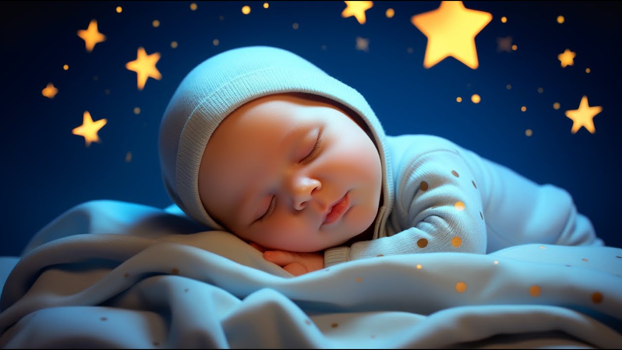 Baby Sleep Instantly in 3 Minutes 💤 Mozart & Brahms Lullabies | Calm Night White Noise for Babies🌙