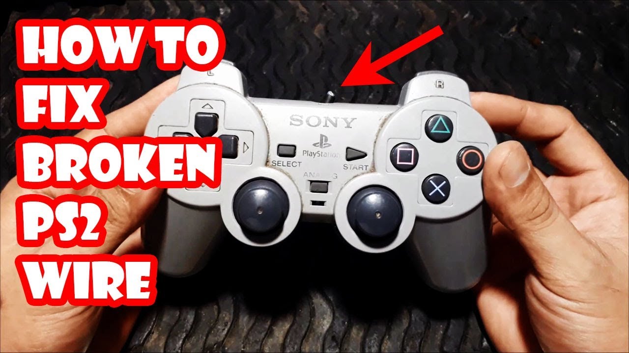 How To Repair A PS2 Controller 