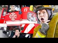 I Challenged ACTUAL Firefighters To Hide and Seek in their Station!