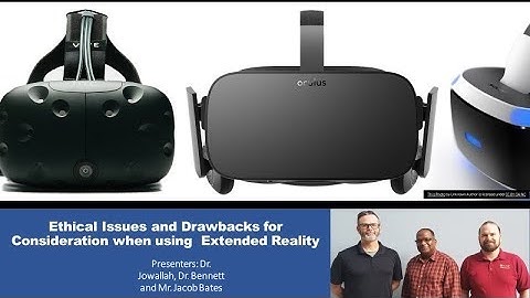 Ethical Issues and Drawbacks in Extended Reality