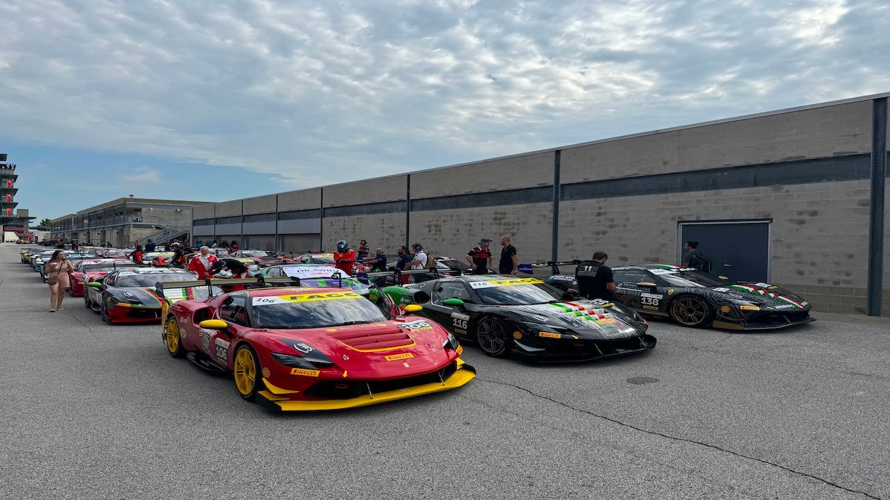 Ferrari Challenge Day 1 - Indianapolis Motor Speedway 2025
