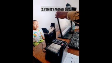 Baby Aadhaar Card, Child Aadhaar Card, Blue Aadhaar Card.