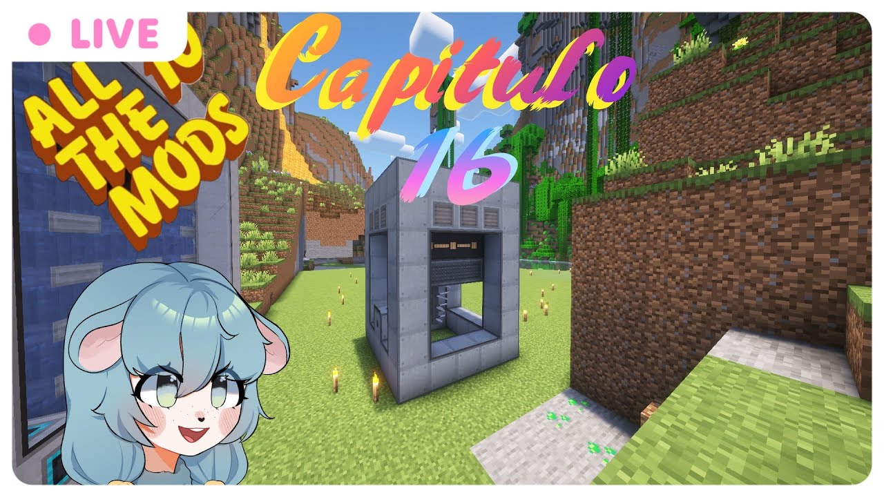 【 Minecraft 】Turbina para reactor y almacen de energia|ATM10 Cap#16|