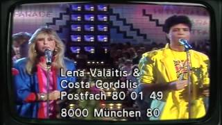 Lena Valaitis &amp; Costa Cordalis - Wenn der Regen auf uns fällt 1985