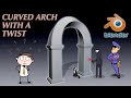 How to Make Curved or Bent Objects in Blender