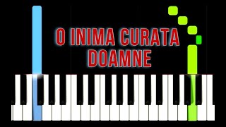 Video thumbnail of "O inima curata Doamne TUTORIAL PIAN   Cristian Chifan"