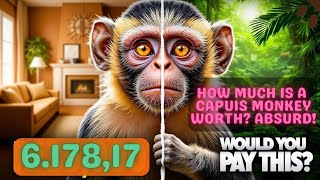 HOW MUCH IS A CAPUCHIN MONKEY WORTH? THE PRICE IS ABSURD!