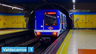 Valdecarros L1 : Metro de Madrid ( Serie 2000A )